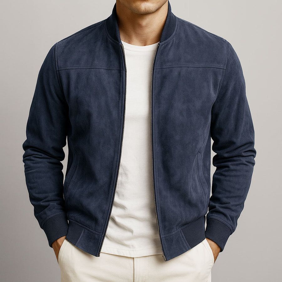 Veste en daim slim