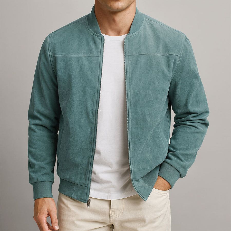 Veste en daim slim