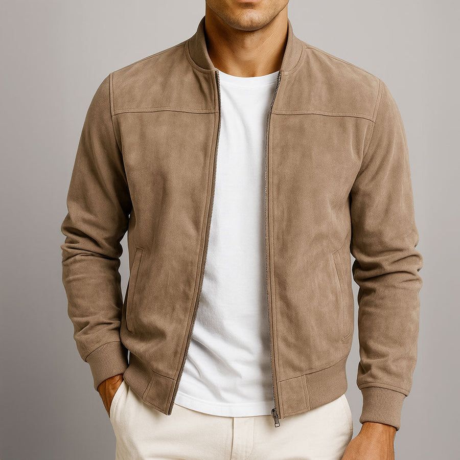 Veste en daim slim